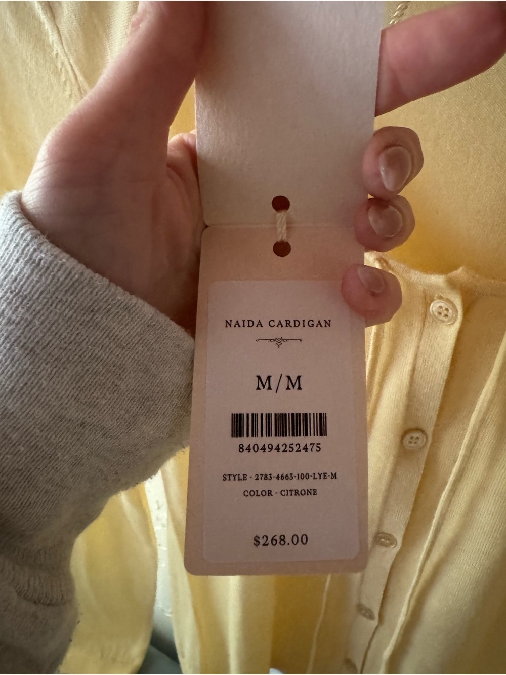 Dôen Naida Cardigan NWT never worn - Picture 6 of 10